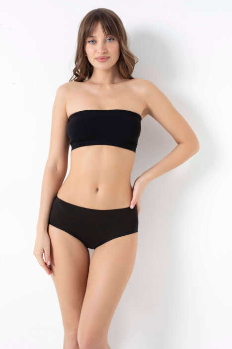 Kadın Kalça Kaldıran Destekli Pop-Up Slip (2689) - 8