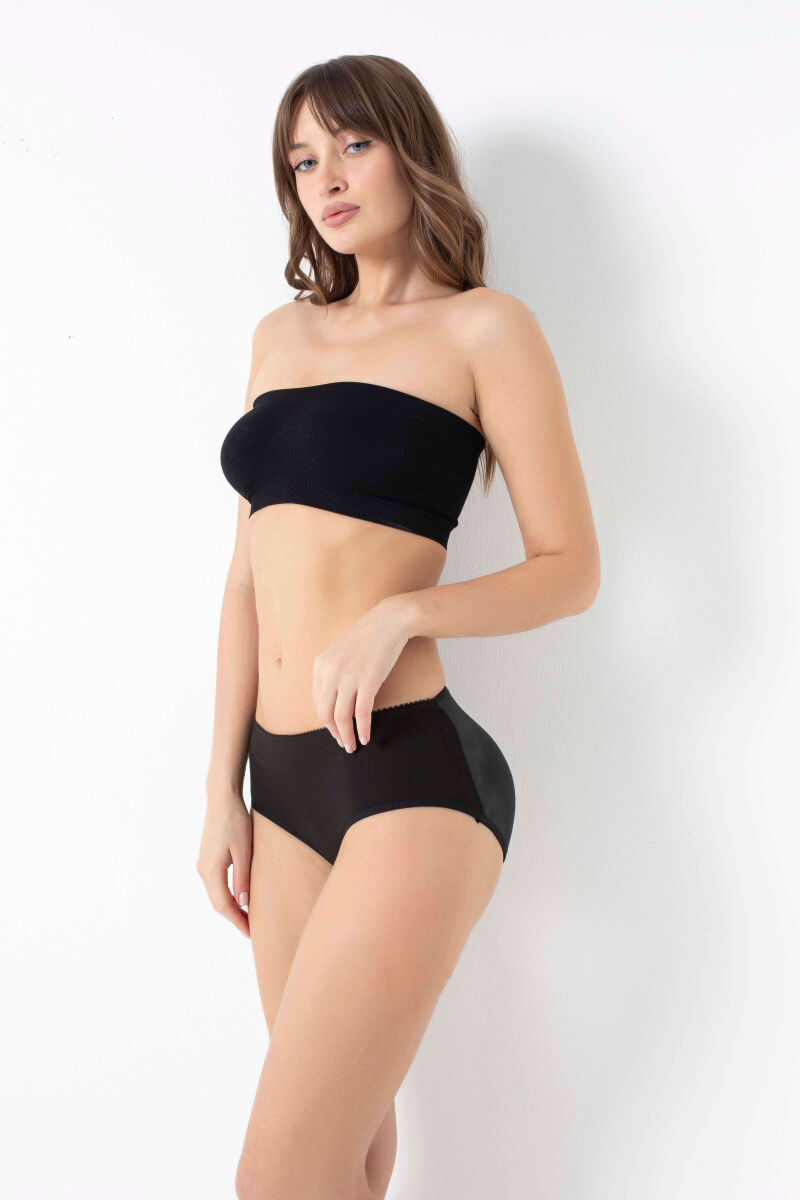 Kadın Kalça Kaldıran Destekli Pop-Up Slip (2689) - 9